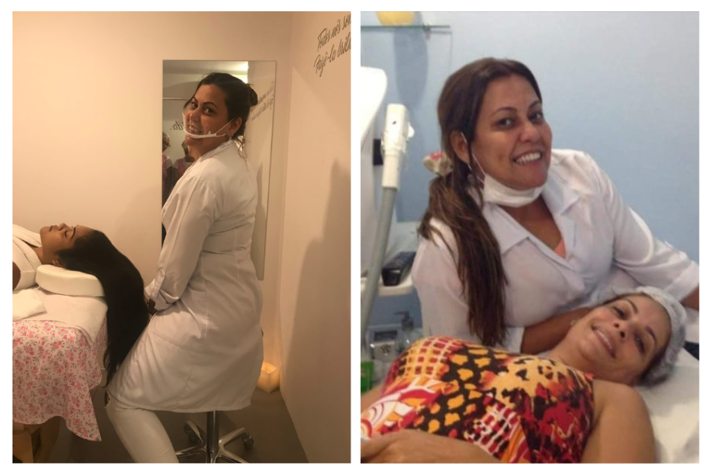 Janaina Carvalho, esteticista e mentora